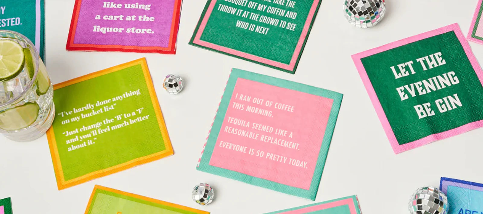 Cocktail Napkins | Coasters