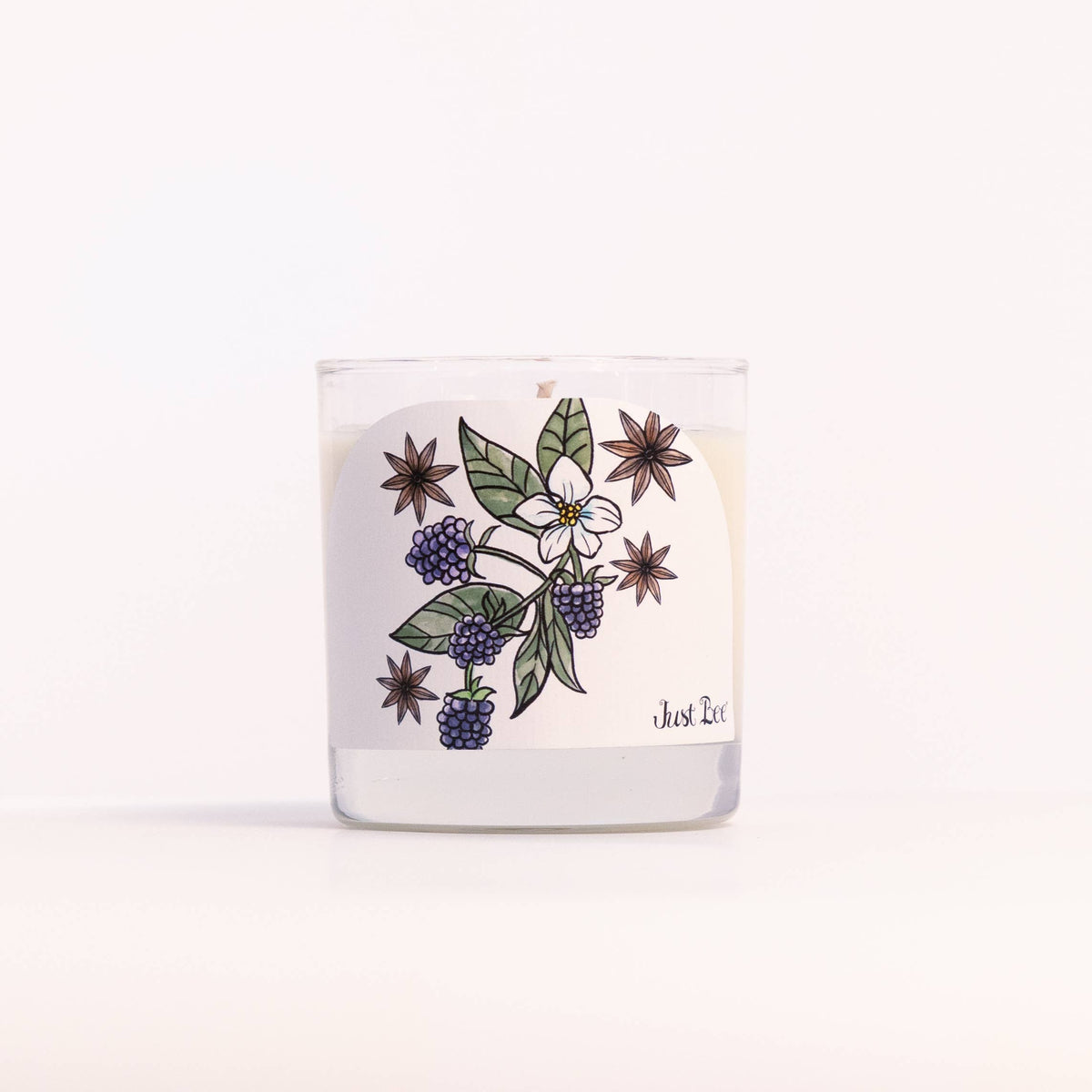 Blackberry Anise Glass Candle