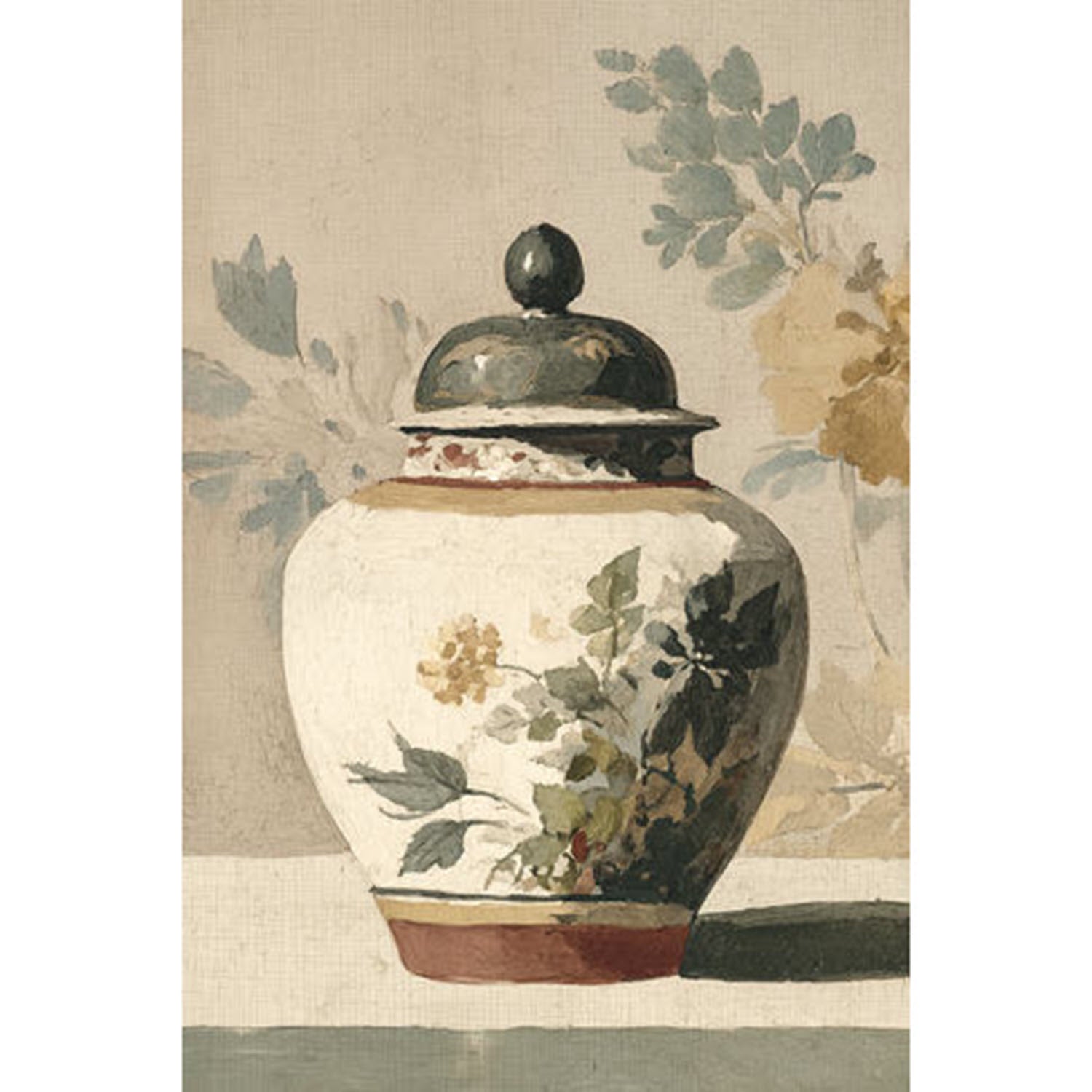 Ginger Jar Portrait I Artist Board