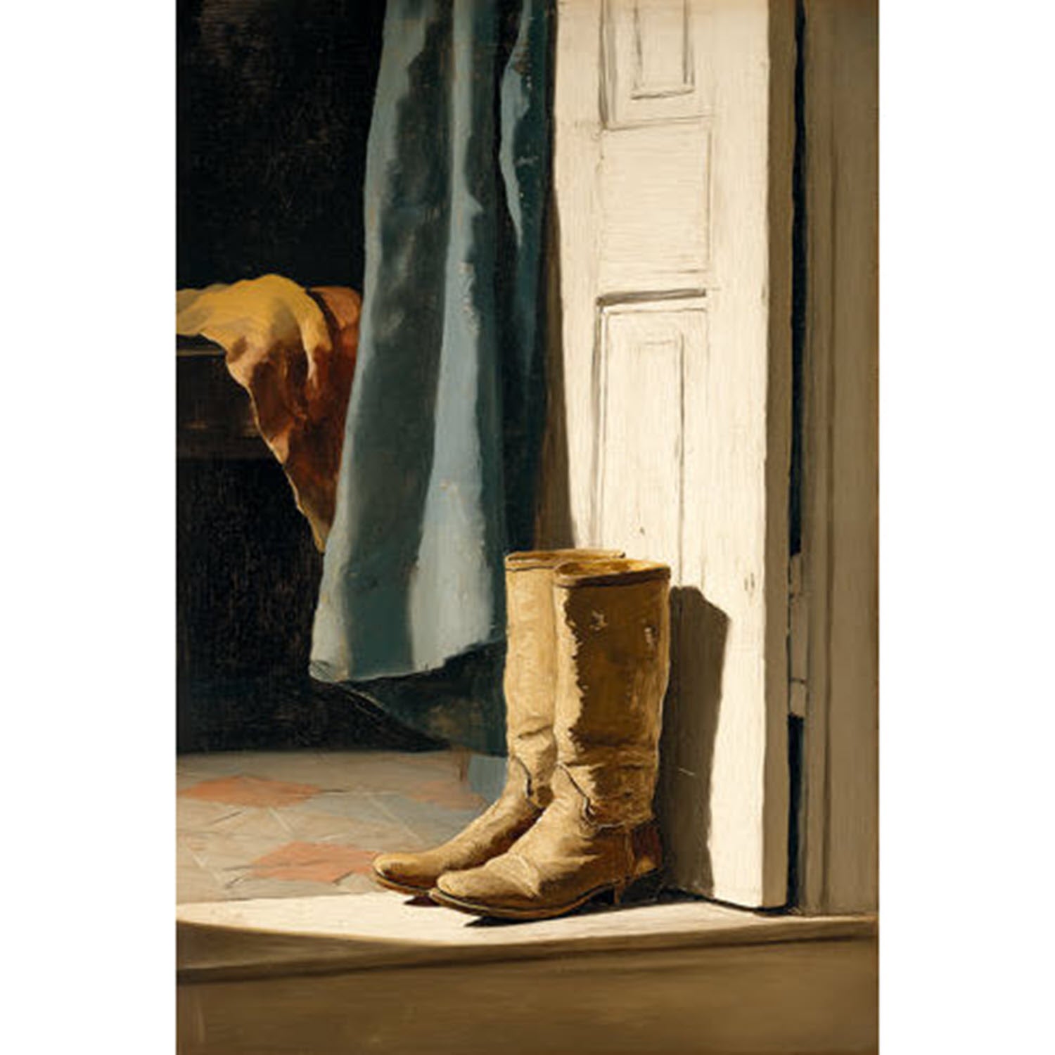 Hard Work Finish Artist Board