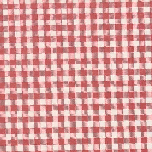 Pink Gingham Oilcloth
