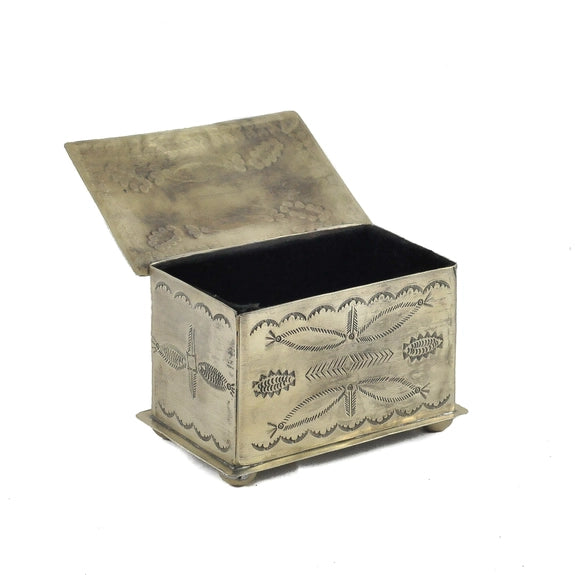 3 Stone Stamped Feathers Box