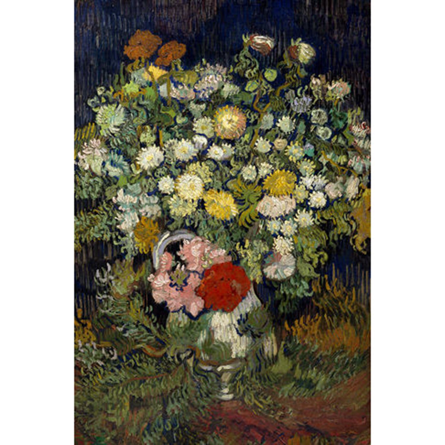 Flower Arrangement Oil Painting Art Print