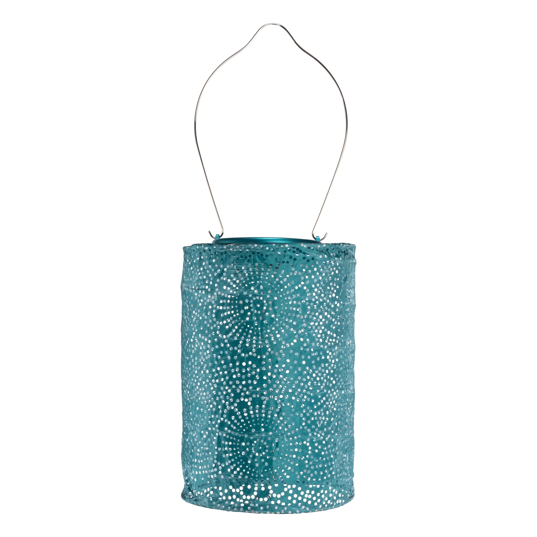 Soji Stella Metallic Emerald Lantern