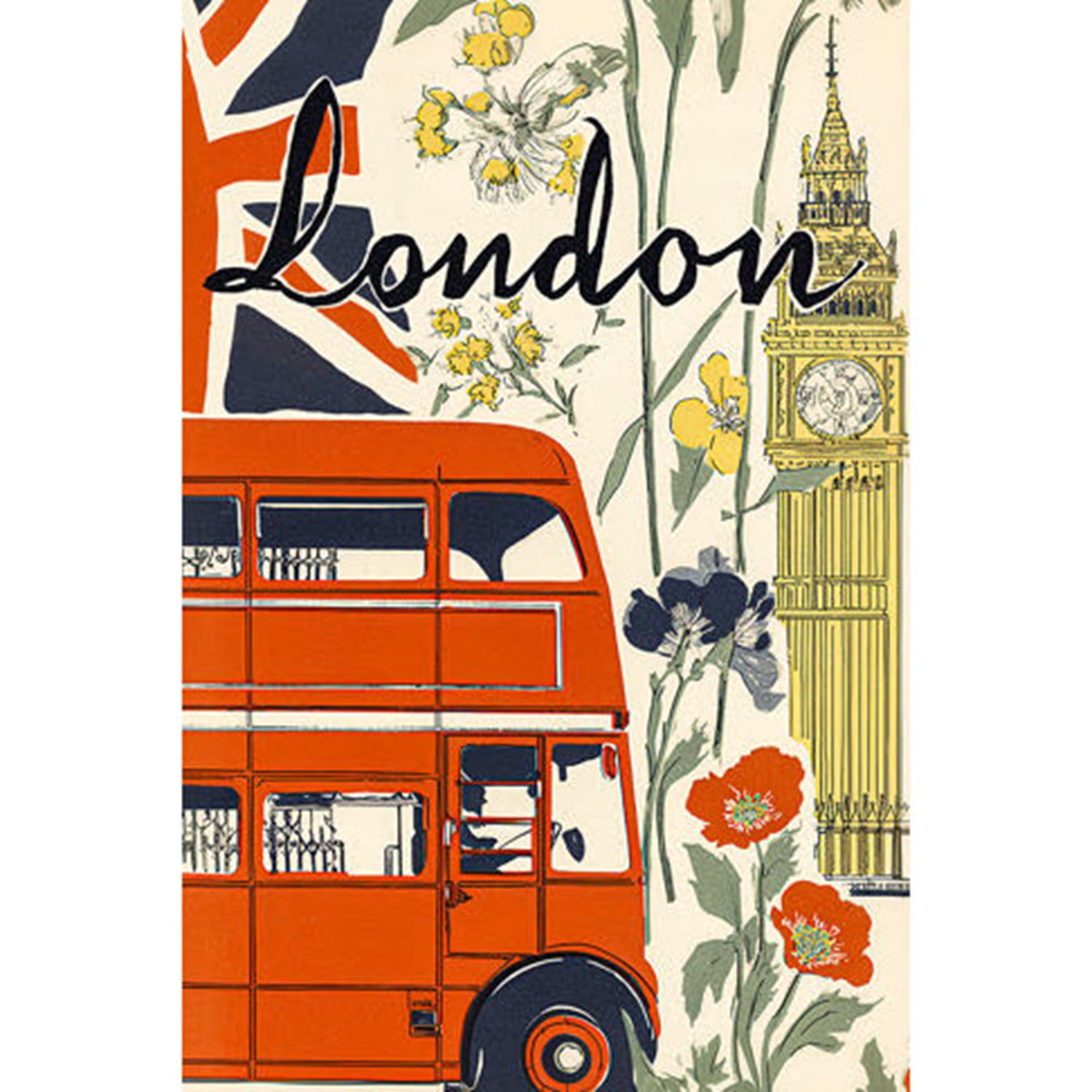 London Travel Poster Art Print