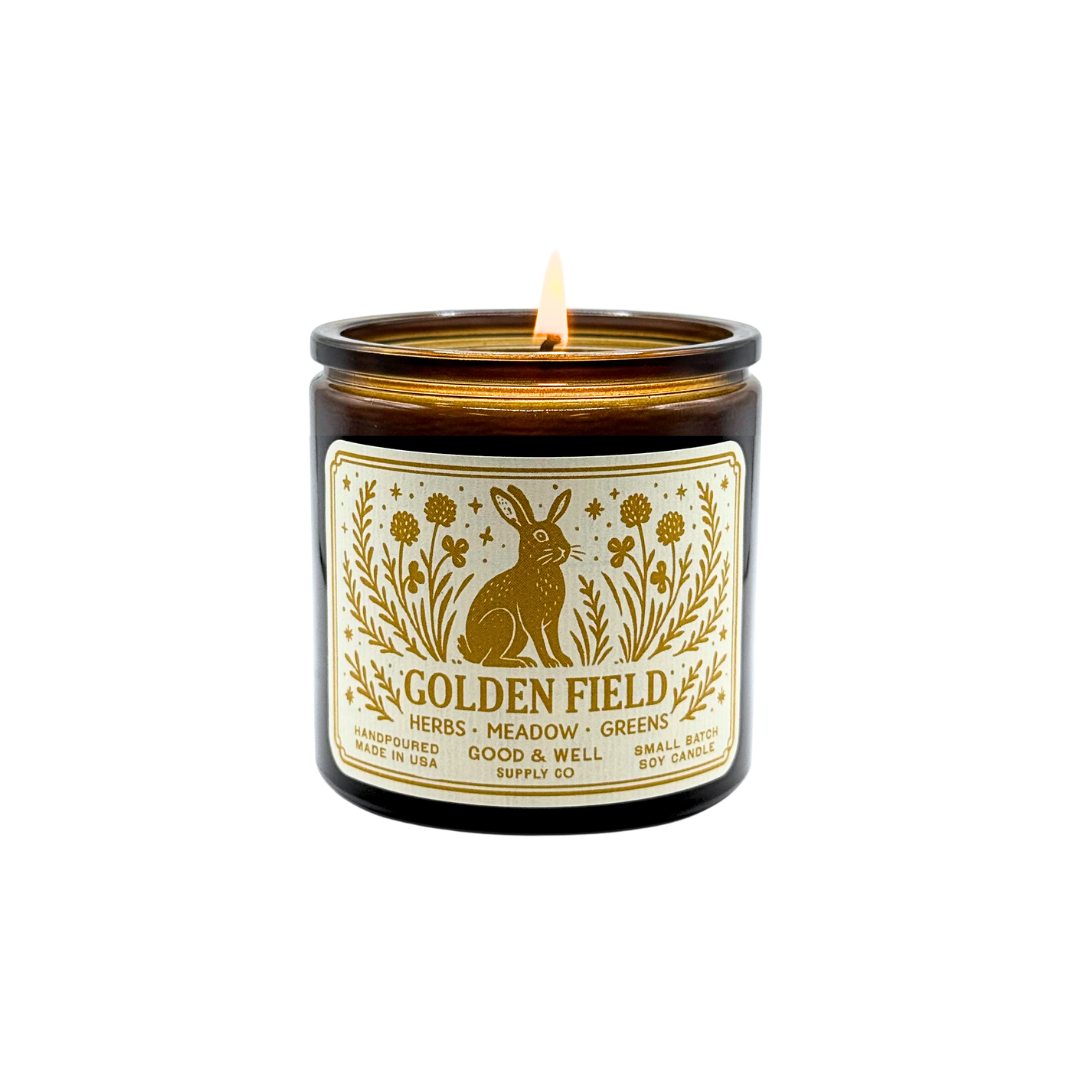 Golden Field Candle
