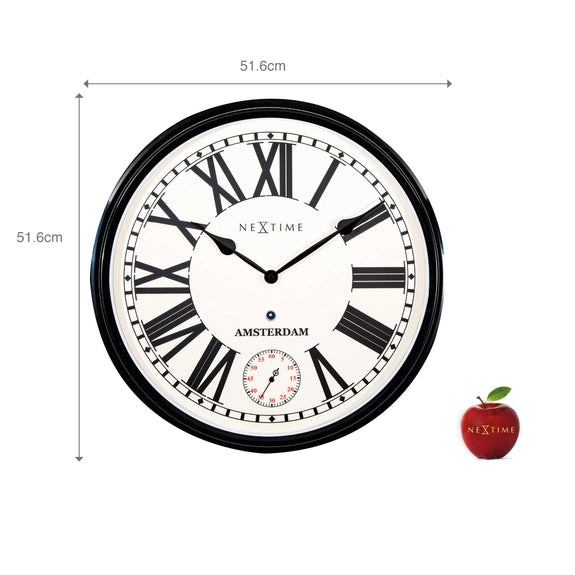Amsterdam Large Wall Clock