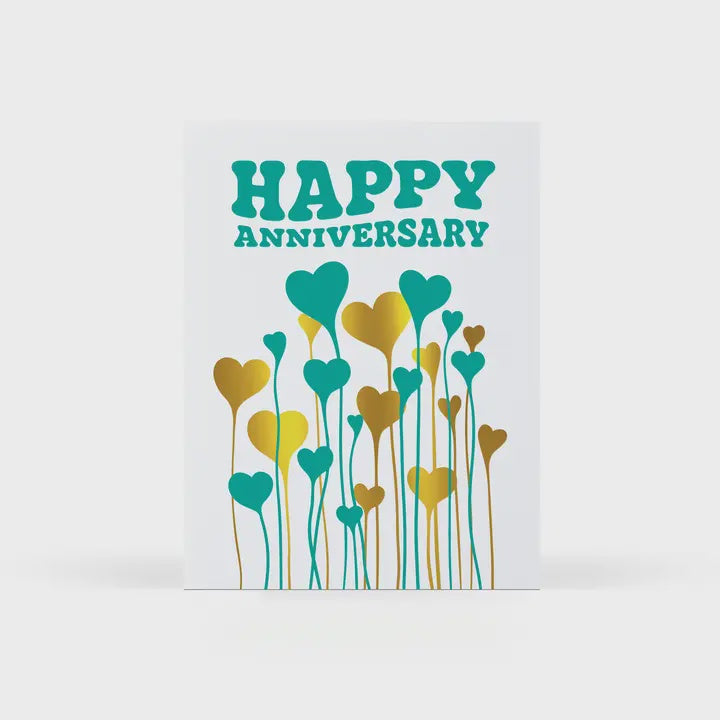 Anniversary Hearts Card