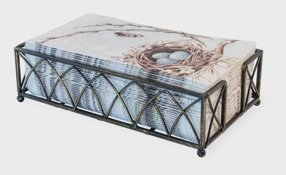 Arch Brass Guest Towel Holder