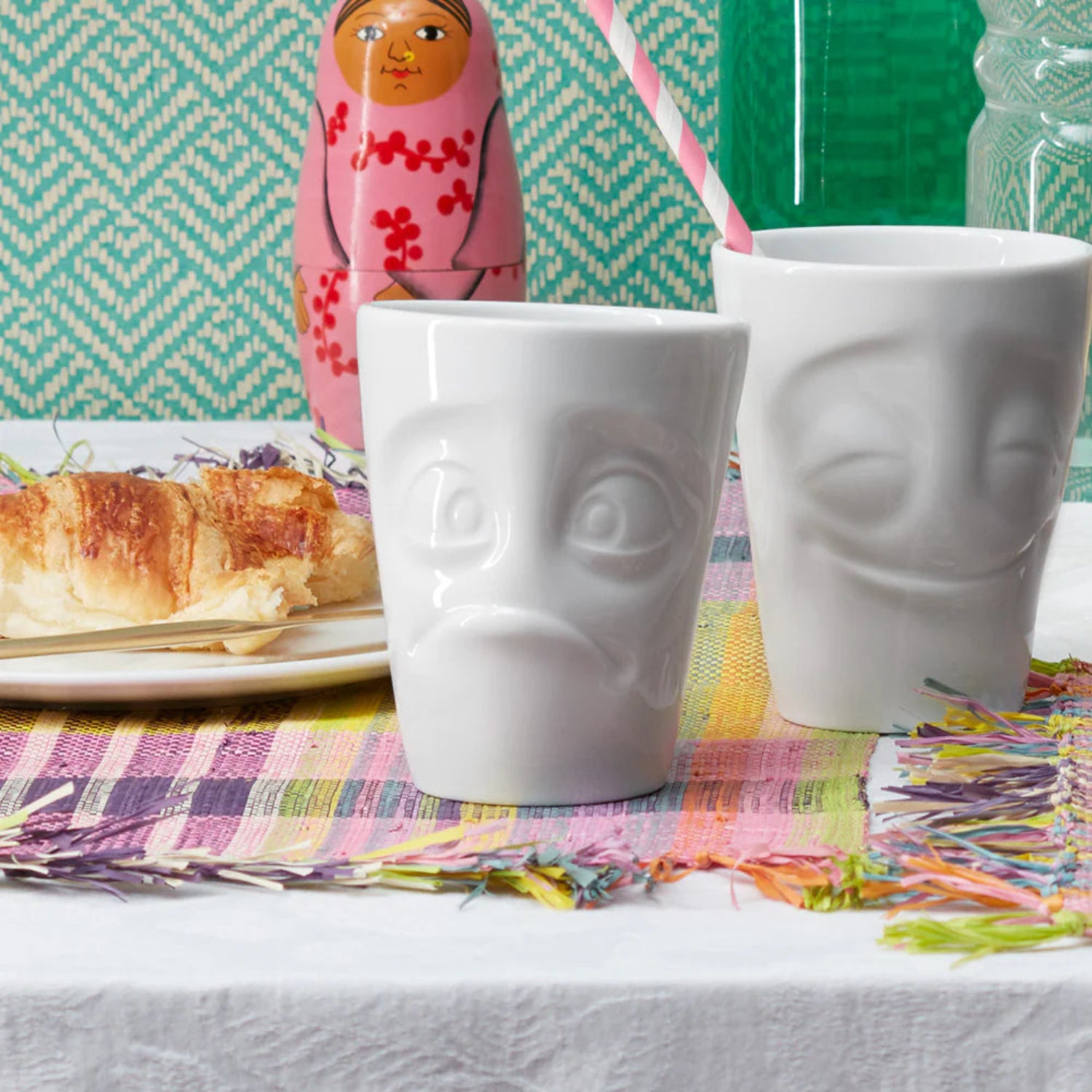 Baffled Face Mug
