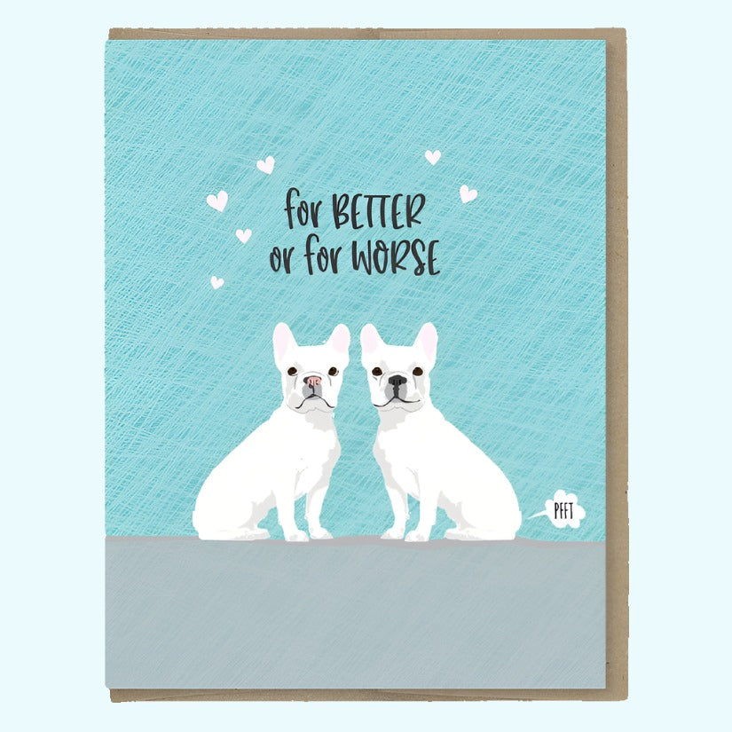 Better or For Worse Wedding Card