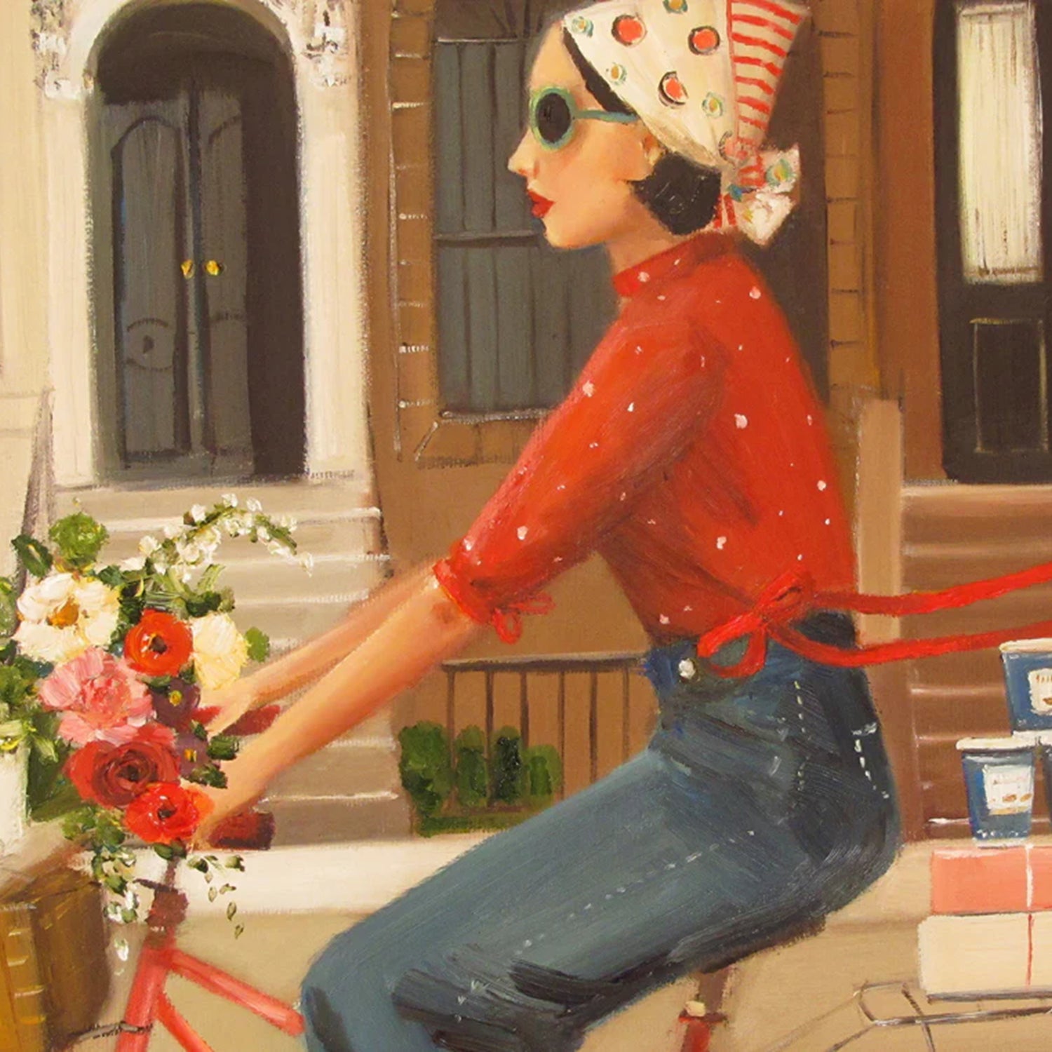 Brownstone Art Print