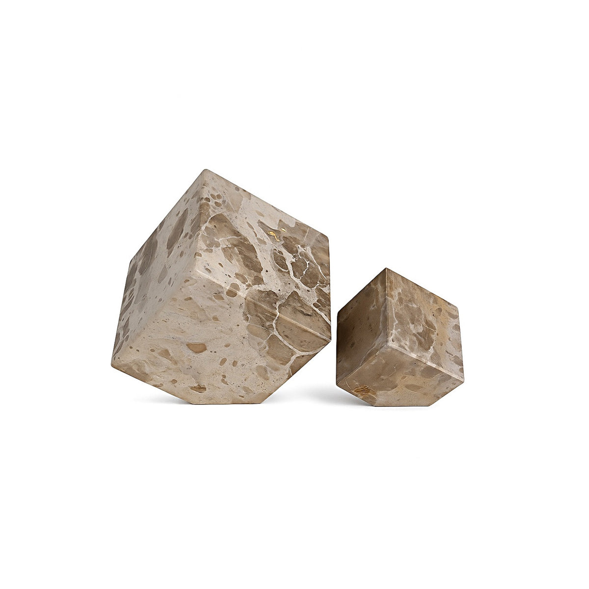 Butterscotch Marble Cube