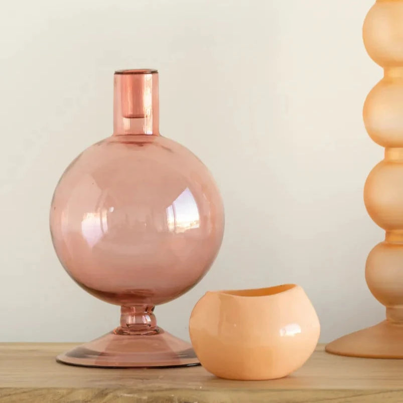 Candle Holder Sopra Brown