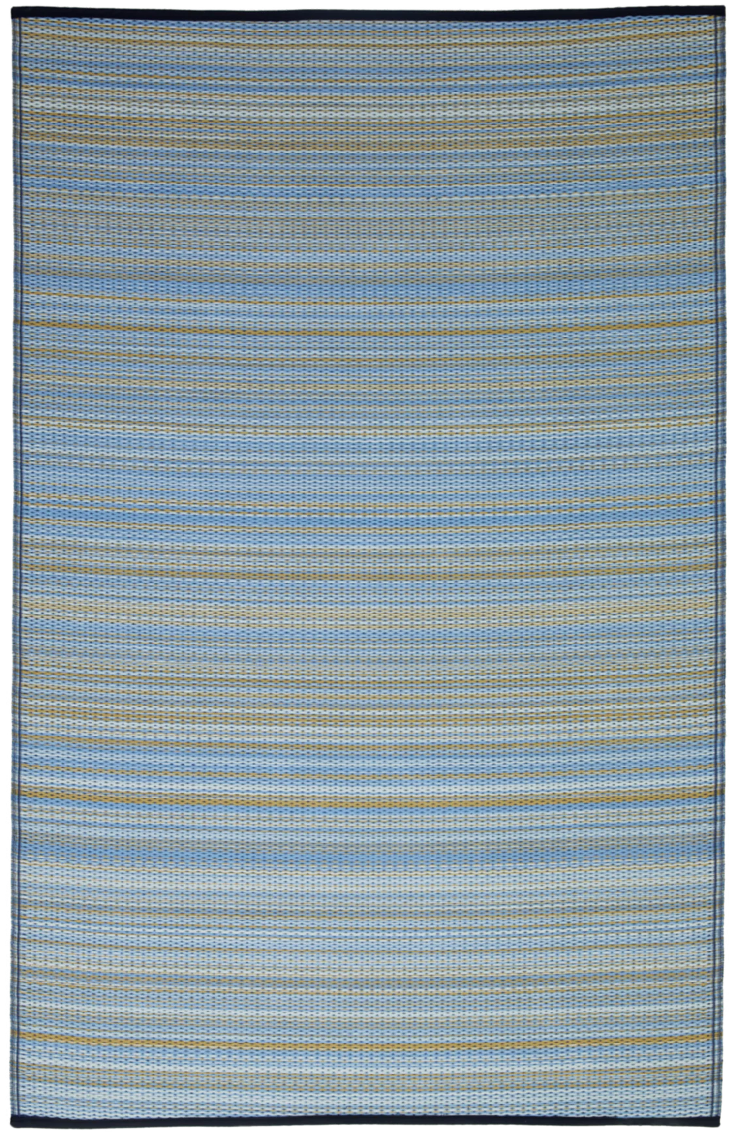 Cancun Shadow Blue Outdoor Mat