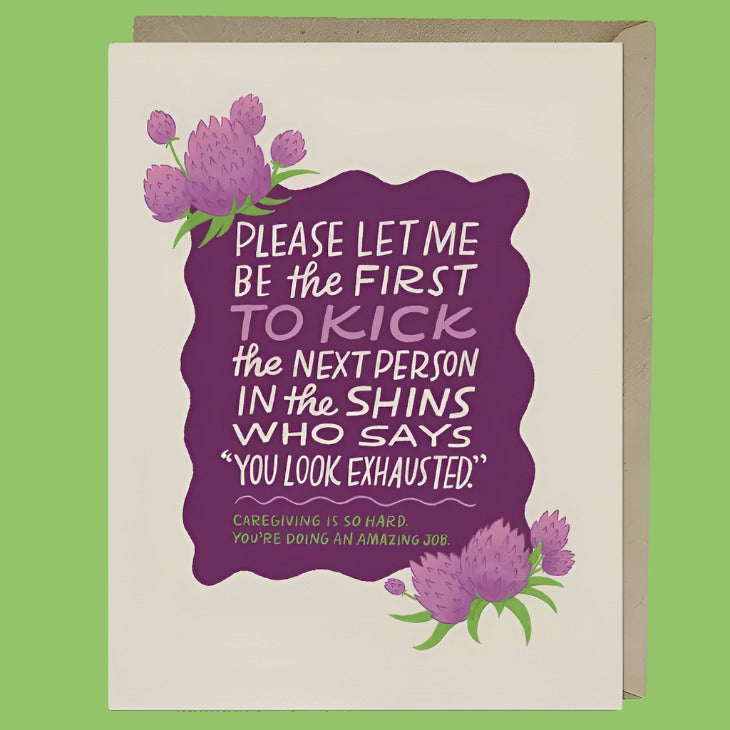 Caregiving Is Hard Card