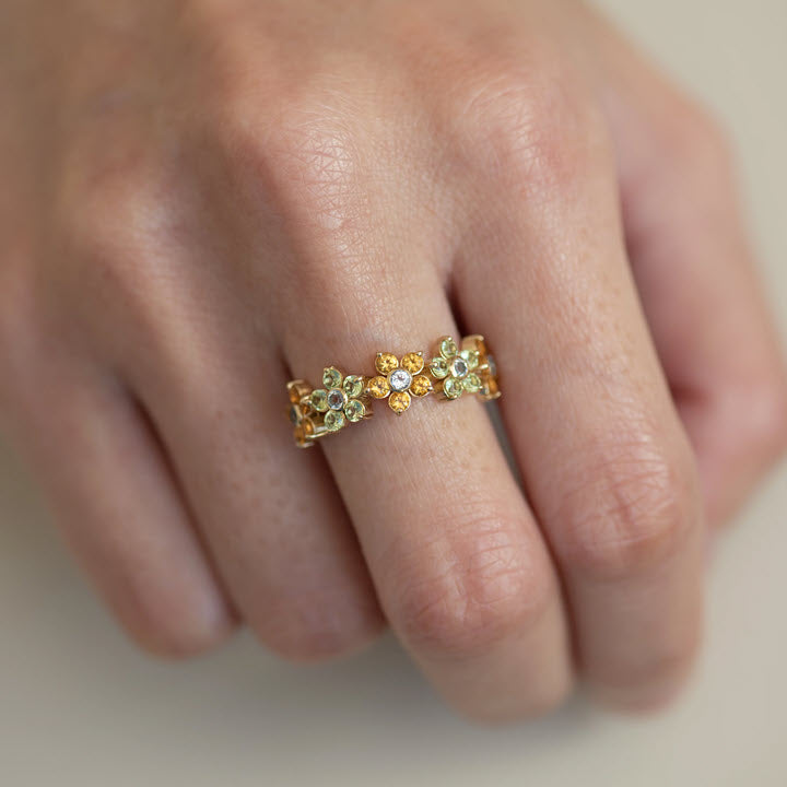 Cassia Periodt and Citrine Band