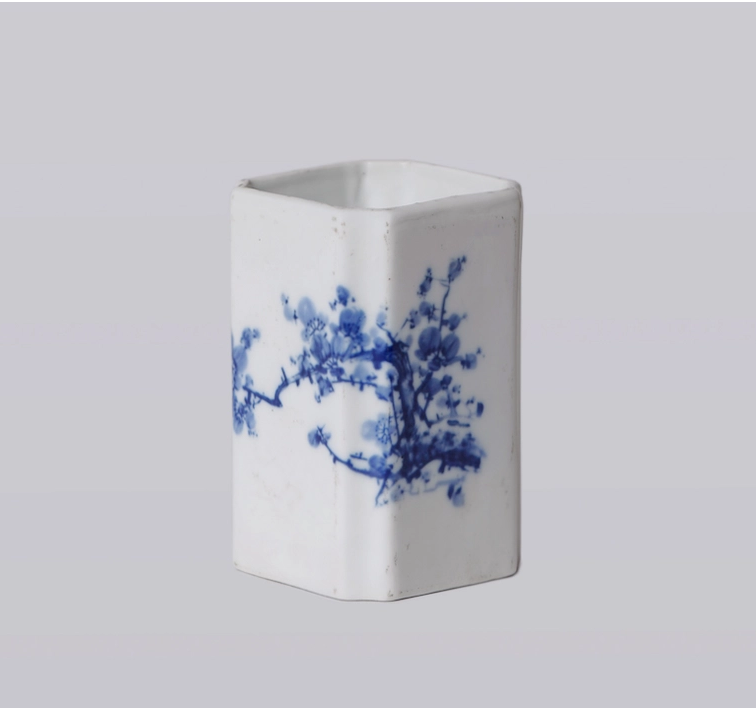 Cherry Blossom Square Vase