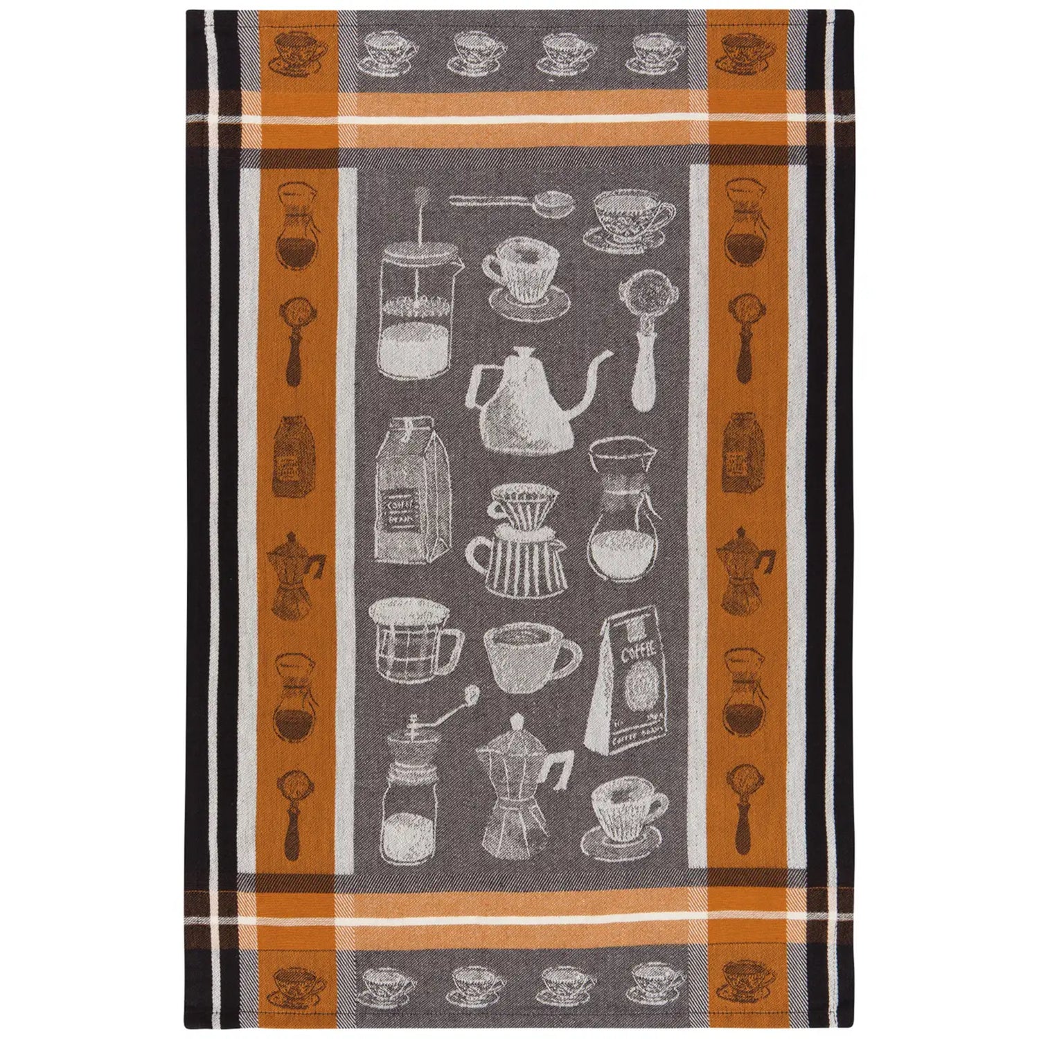 Coffee Break Jacquard Towel