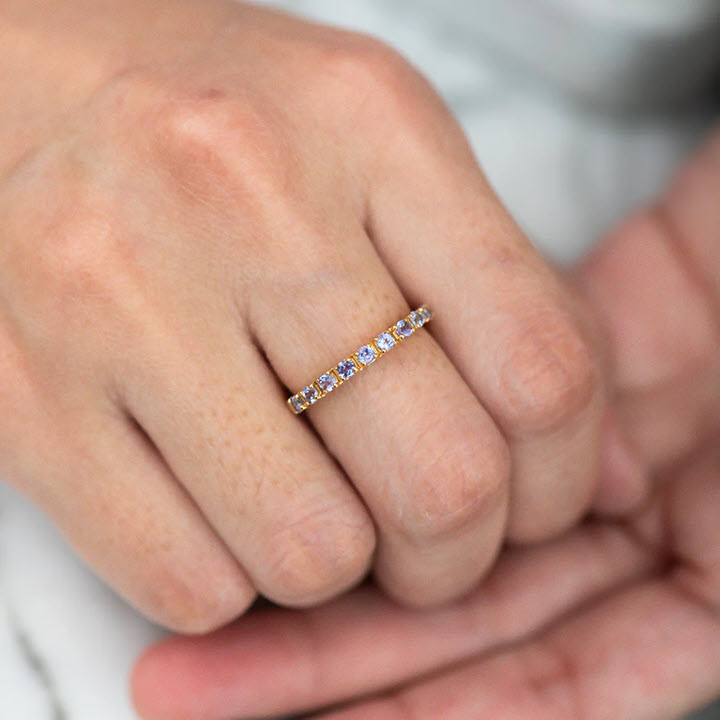 Dahlia Tanzanite Ring