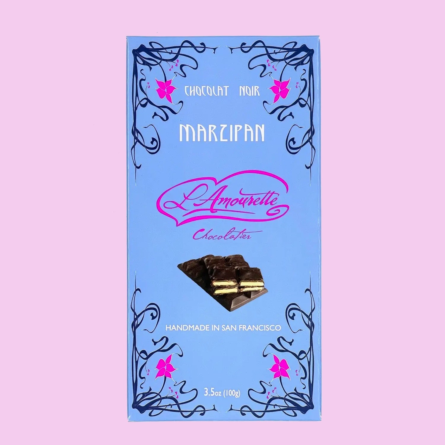 Dark Chocolate with Marzipan