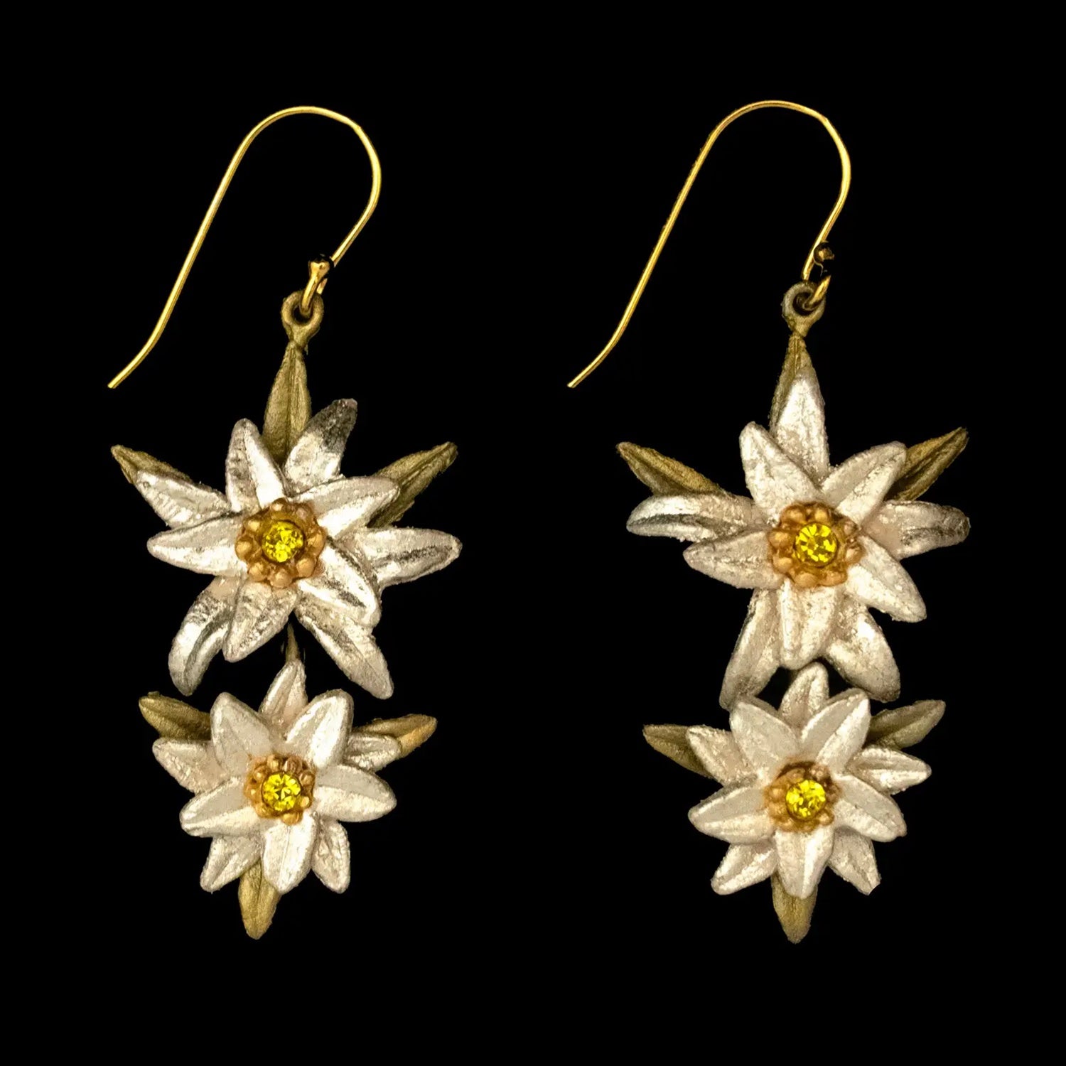 Edelweiss Long Wire Earrings