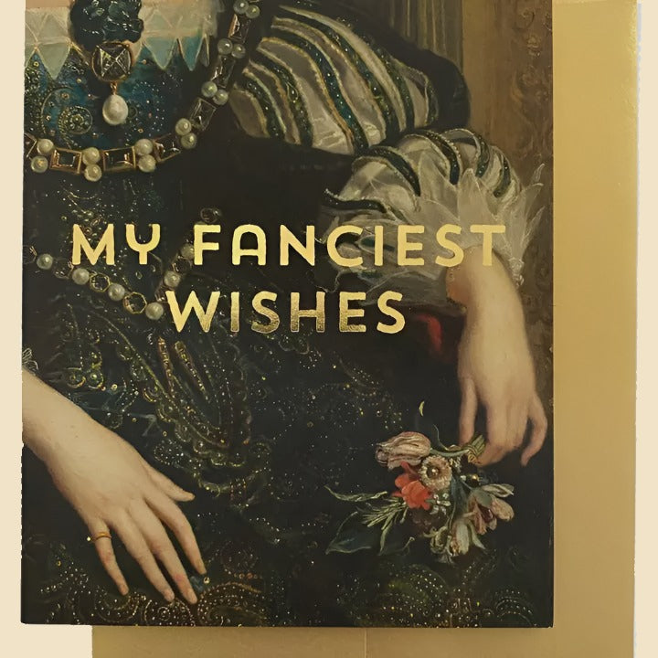 Fanciest Wishes Greeting Card