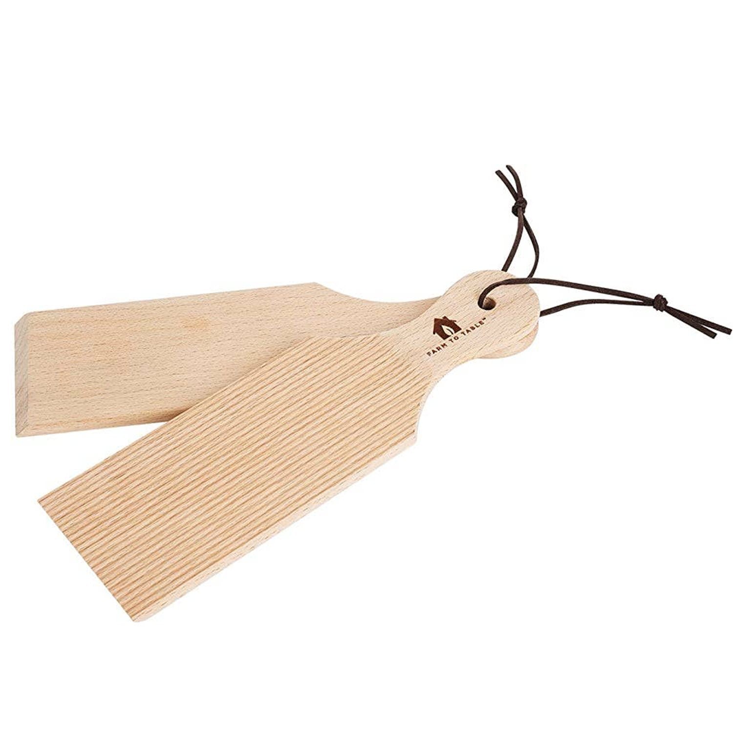 Natural Wood Butter Paddles