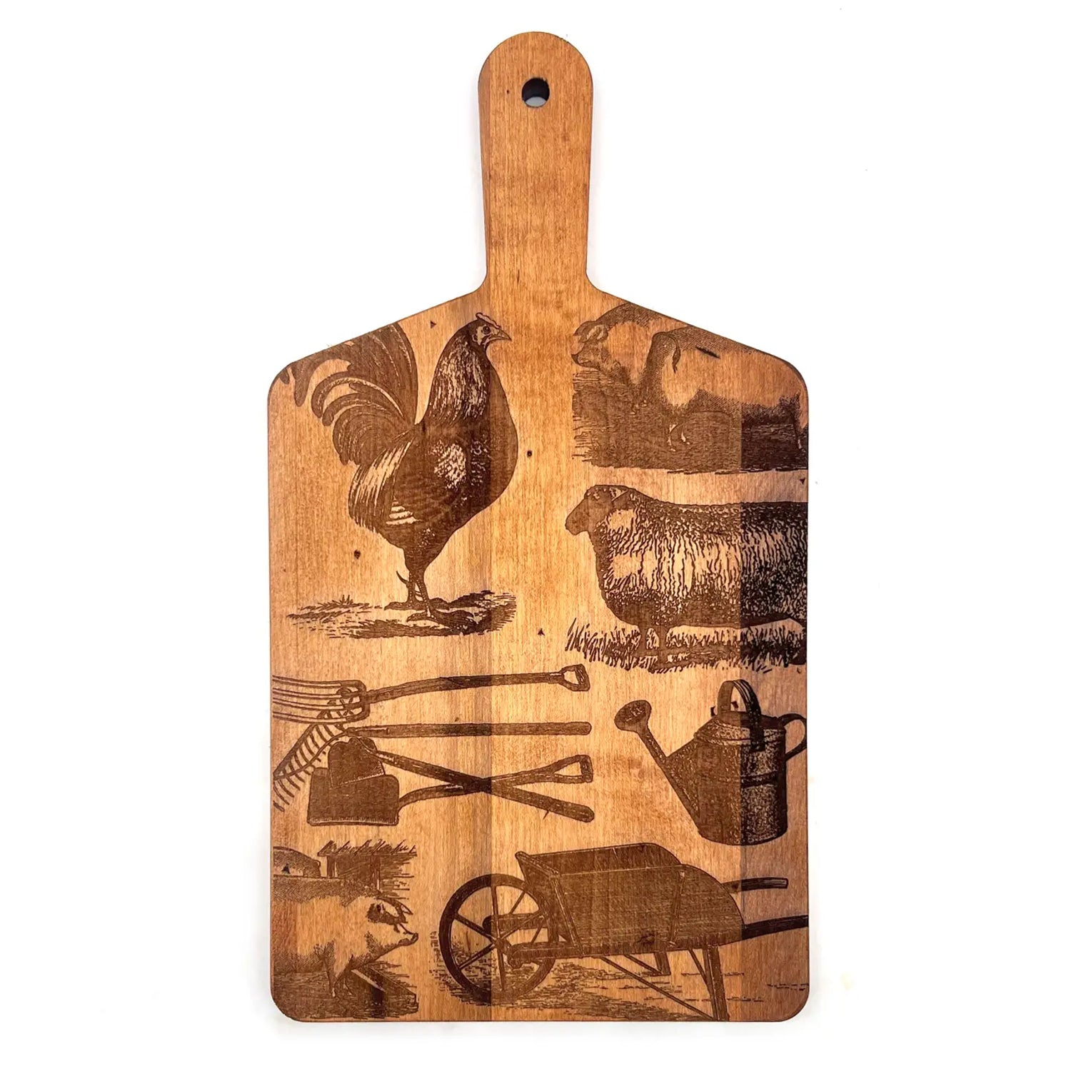 Artisan Maple Cheese Board Engraved