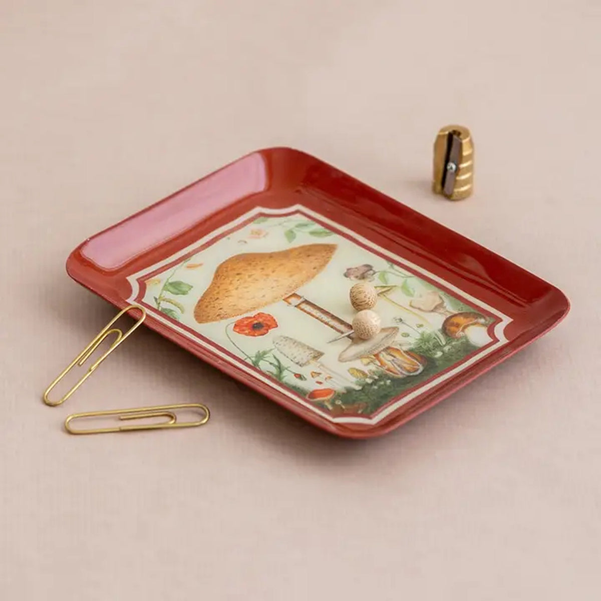 Fungi Enamel Tray