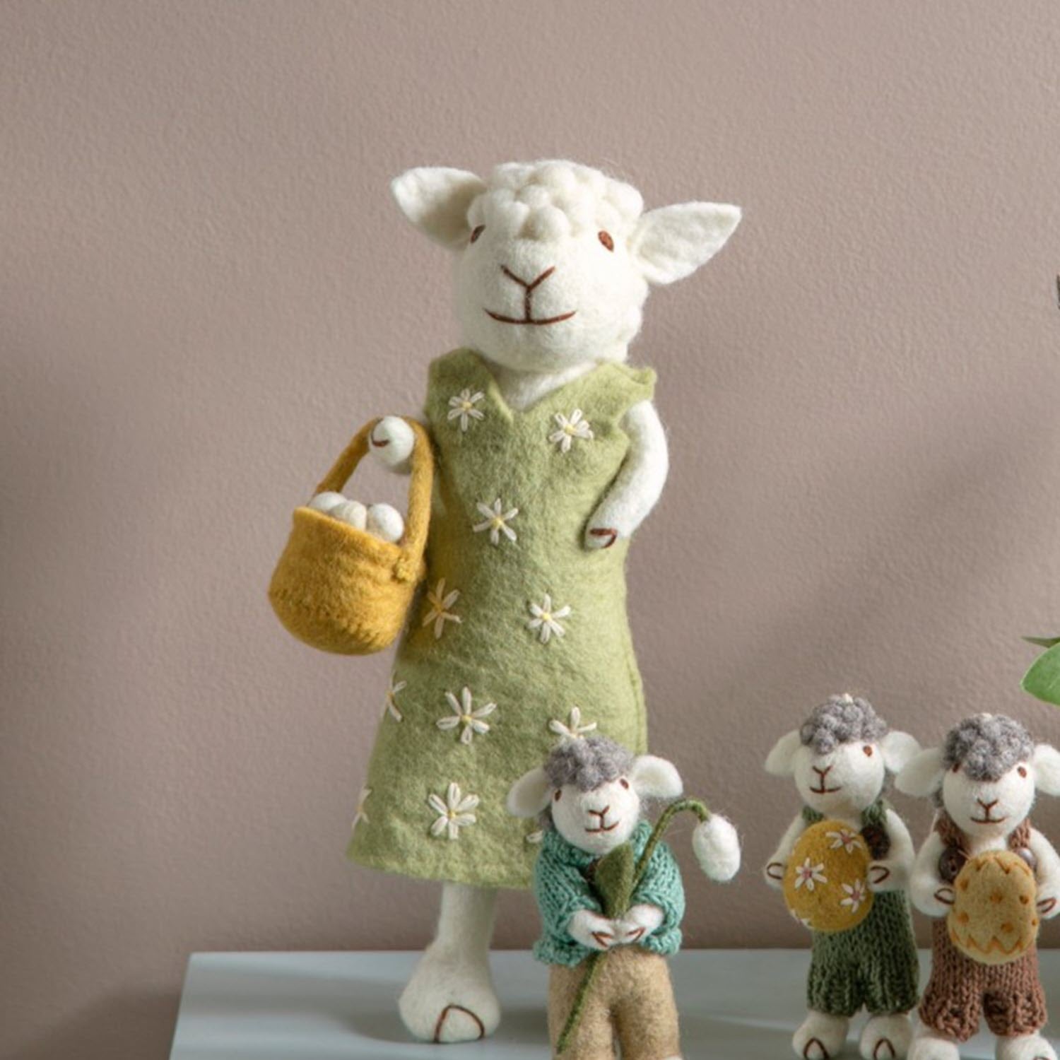 Small Felt Girly Sheep