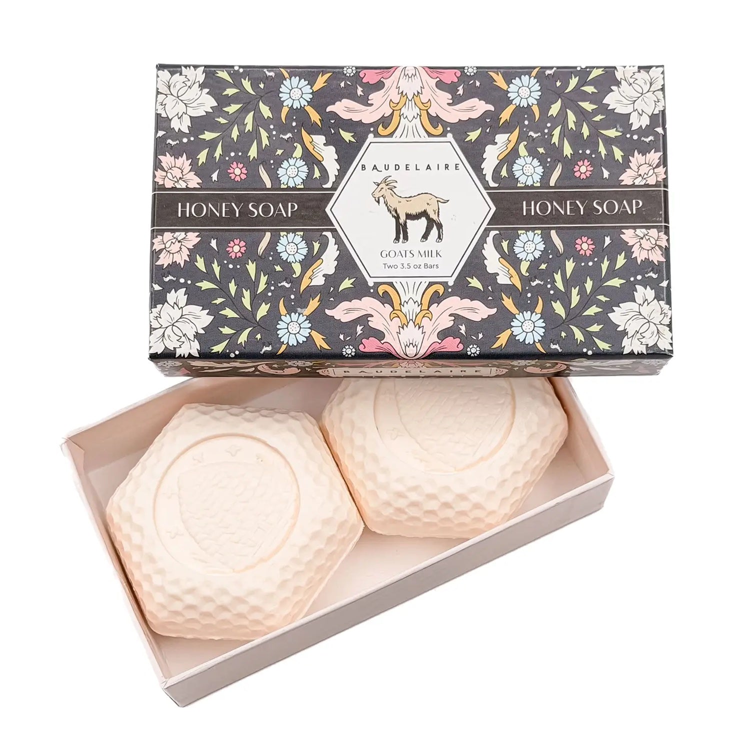 Goats Milk Honey Soap 3.5oz – 2 Bar Gift Box