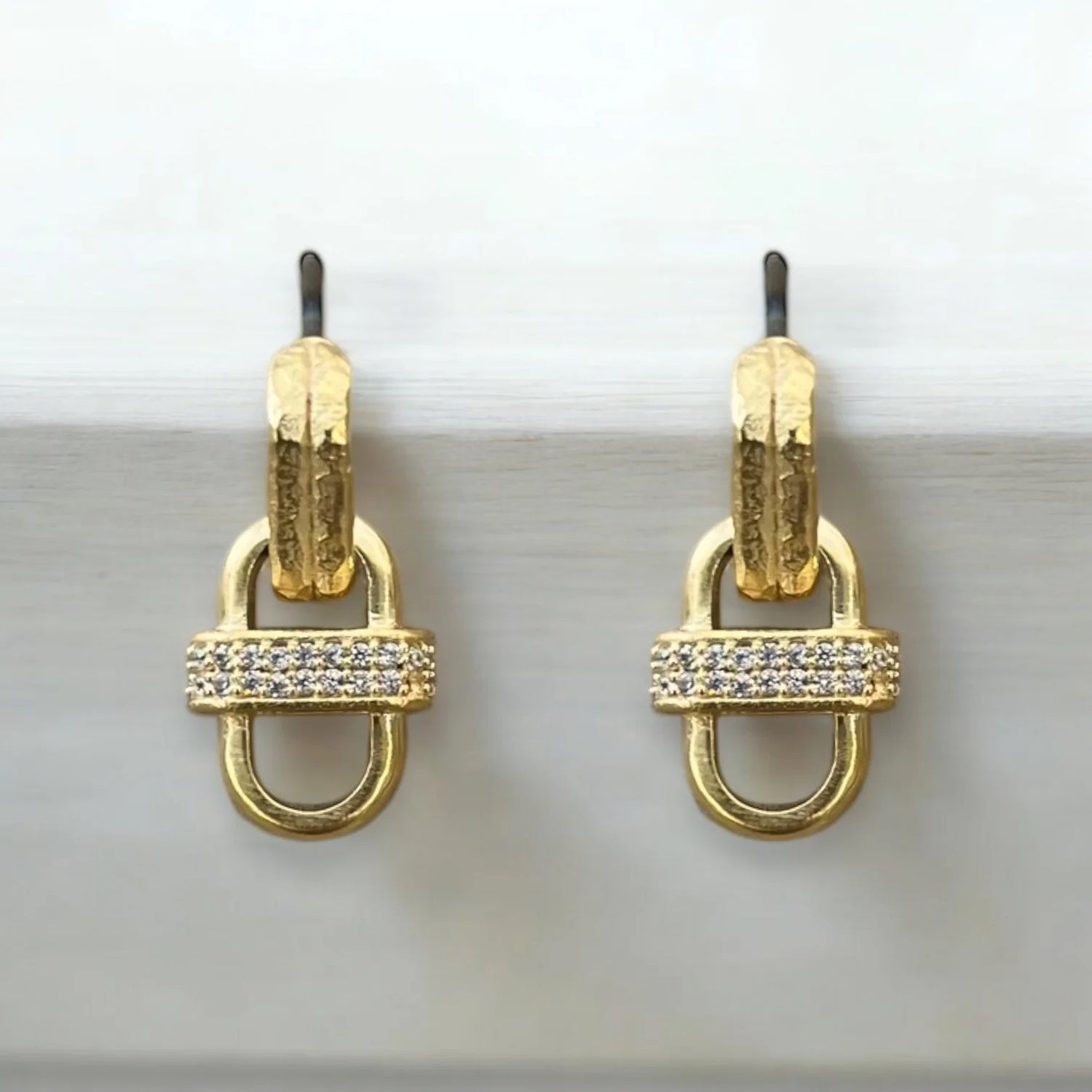 Gold Costa Earrings