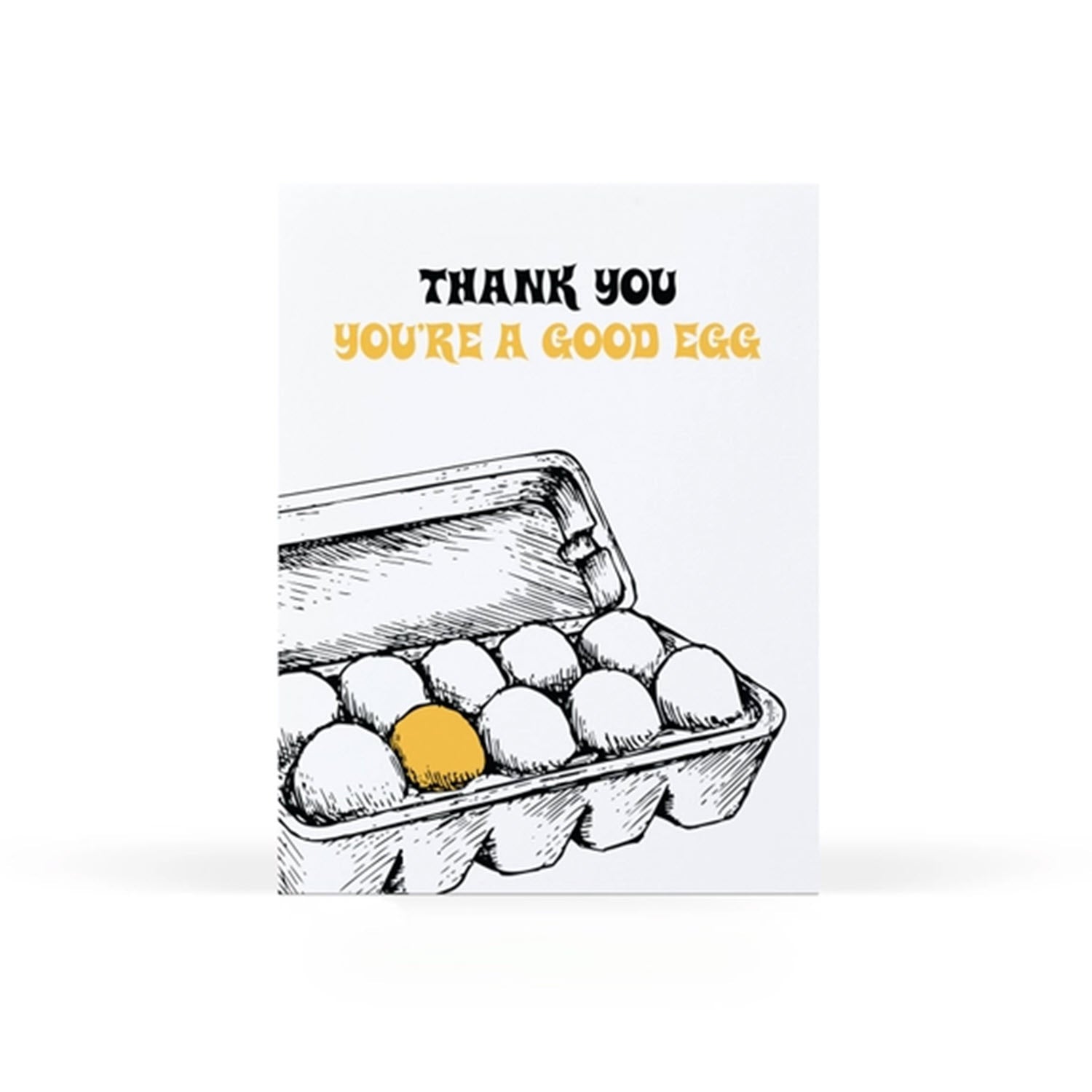 Thank You Good Egg Card