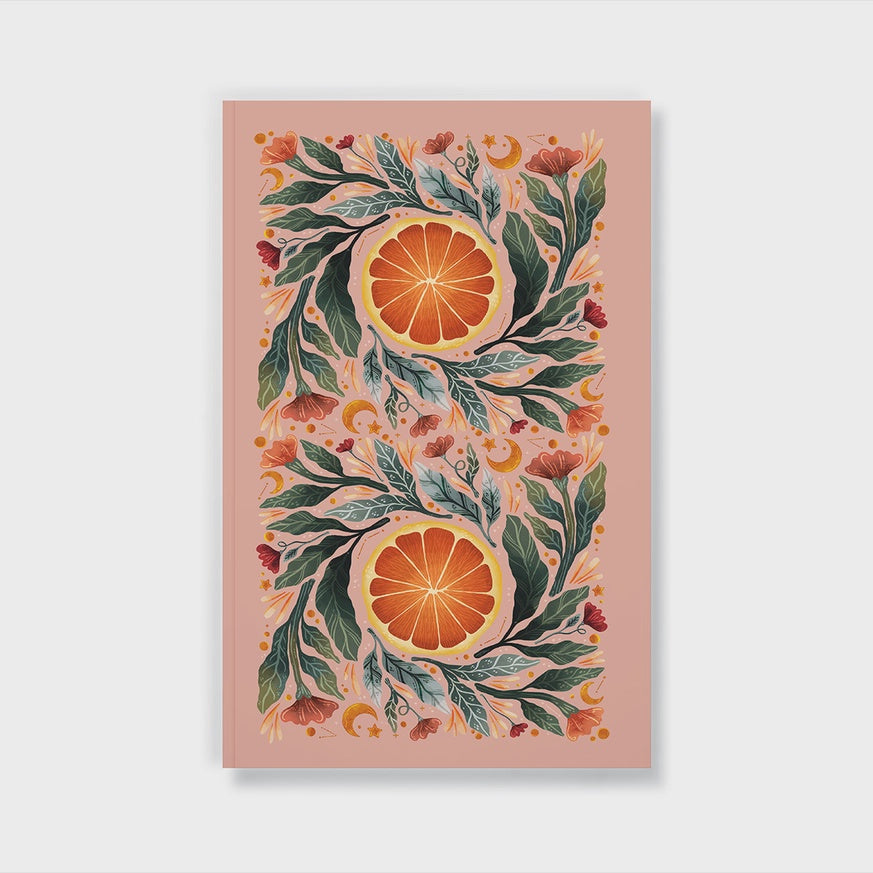 Grapefruit Layflat Notebook