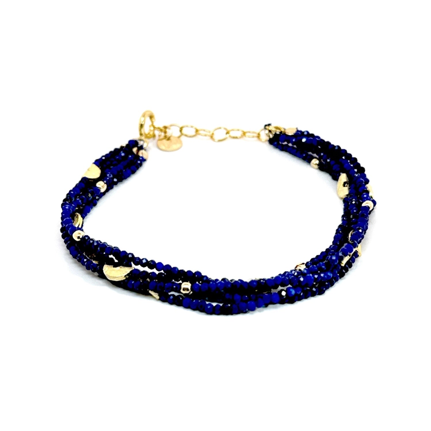 Half Moon Strand Lapis Bracelet