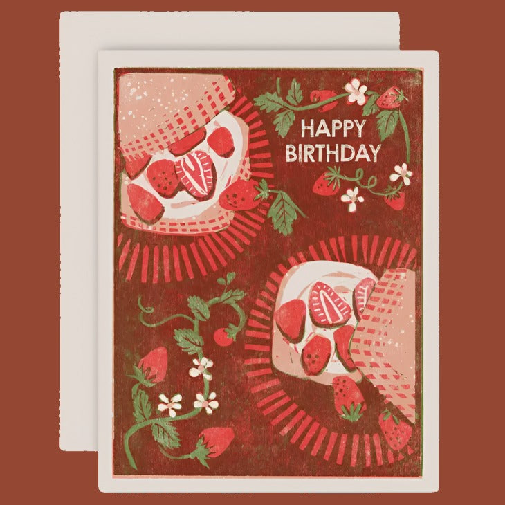 Happy Birthday (Strawberry Shortcake) Card