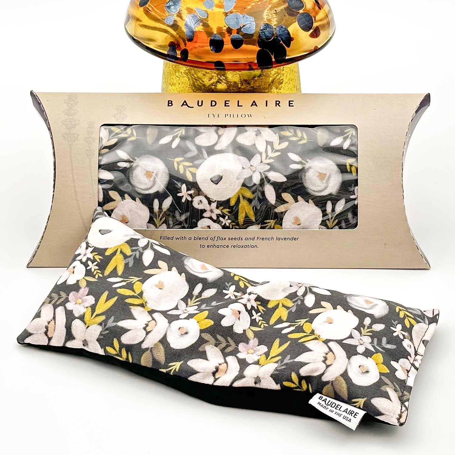 Hazel Floral Eye Pillow
