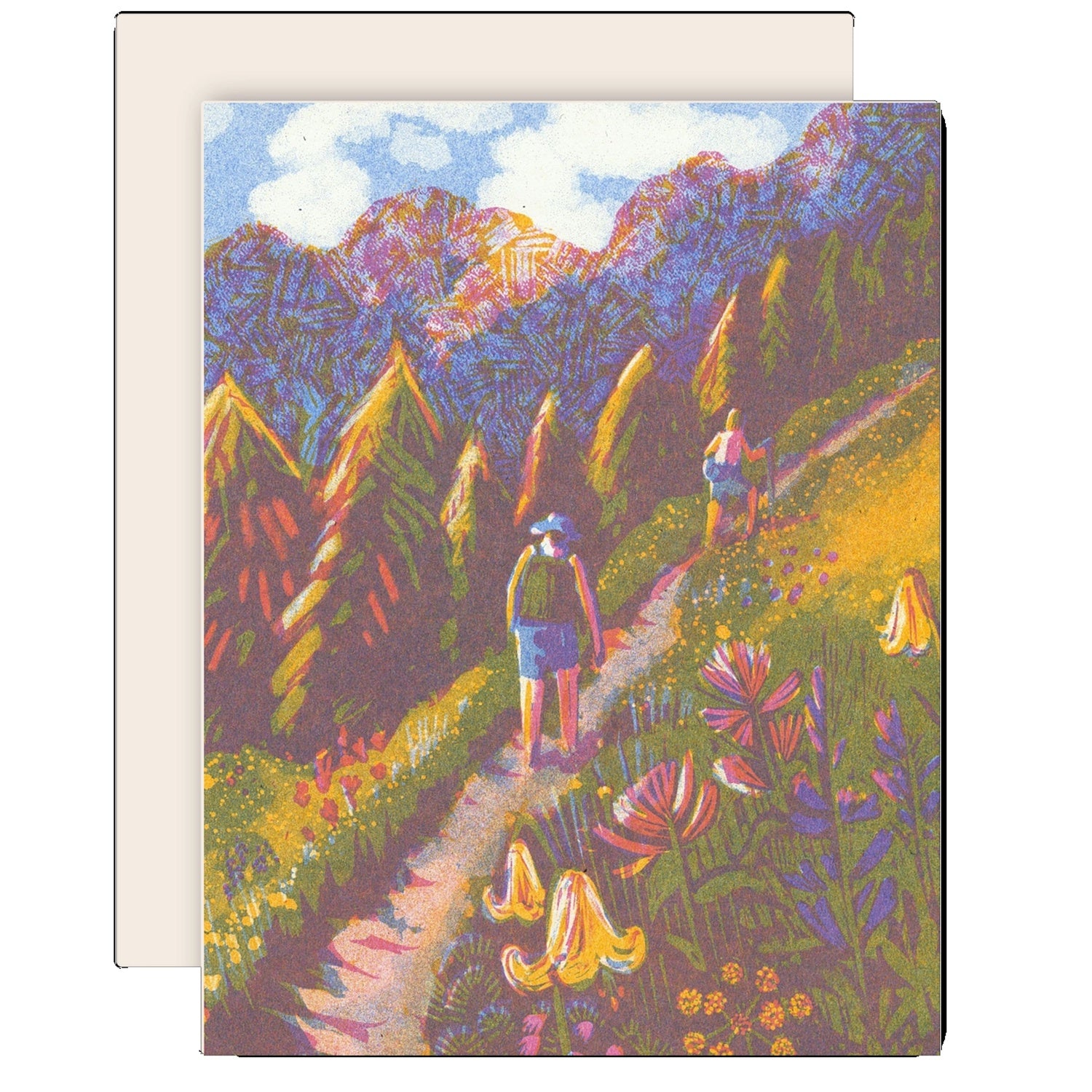 Hiking Together Card