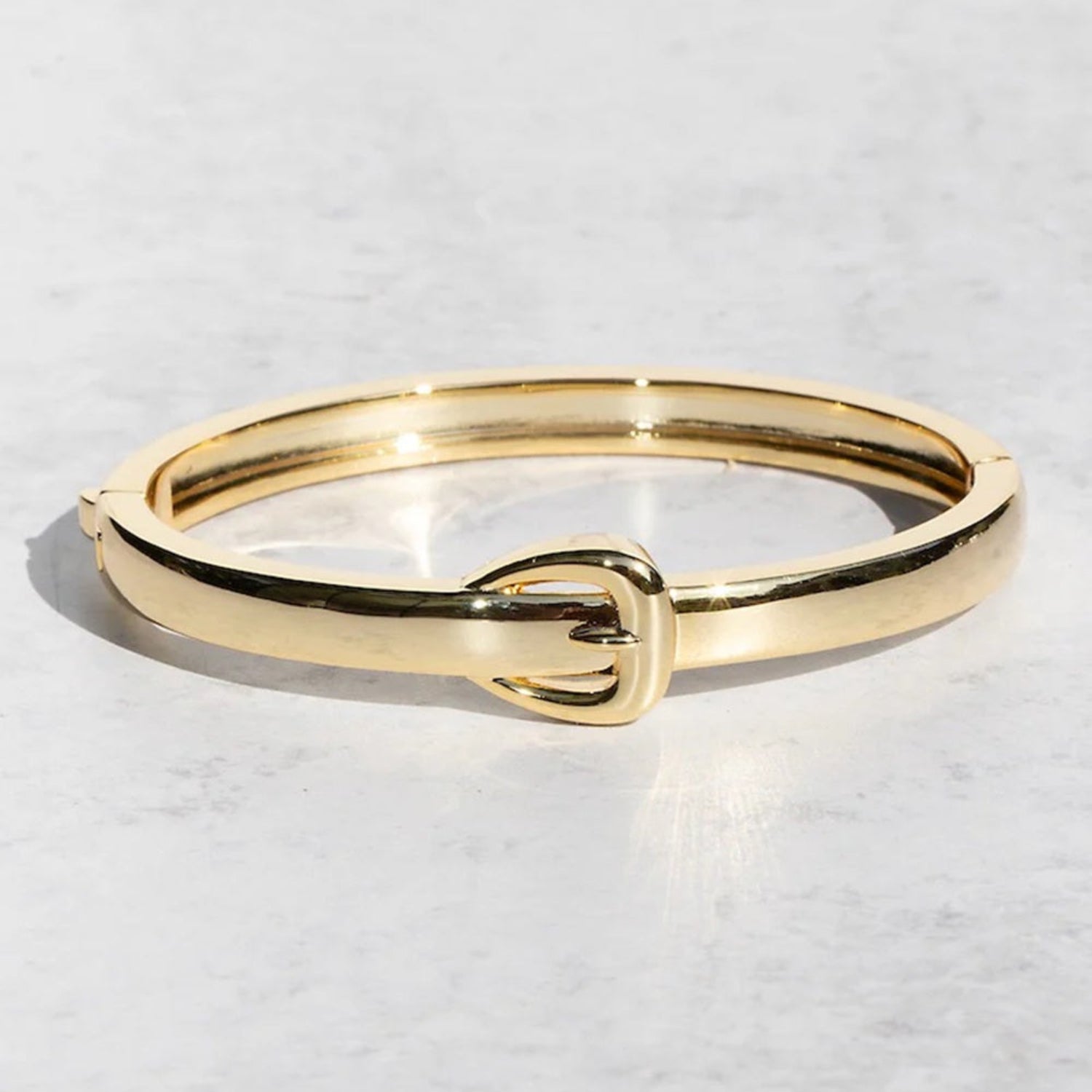 Hipster Belt Bangle Gold