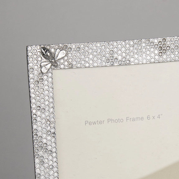 Honeycomb Pewter Frame