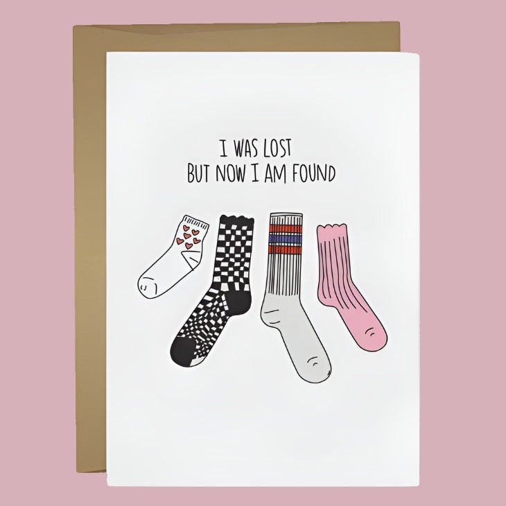 I Was Lost and Now I'm Found Card
