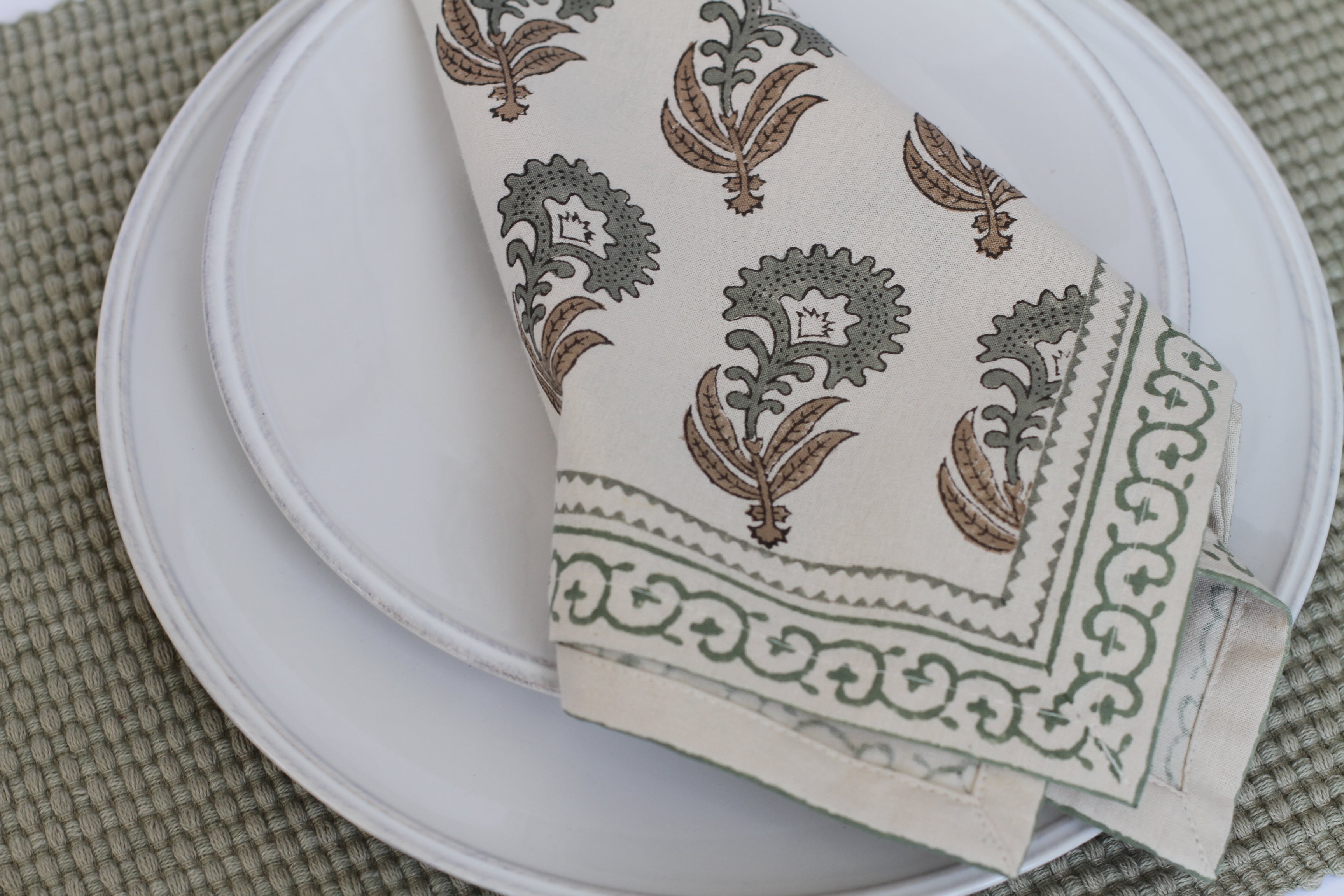 Bouquet Aqua Combo Napkin