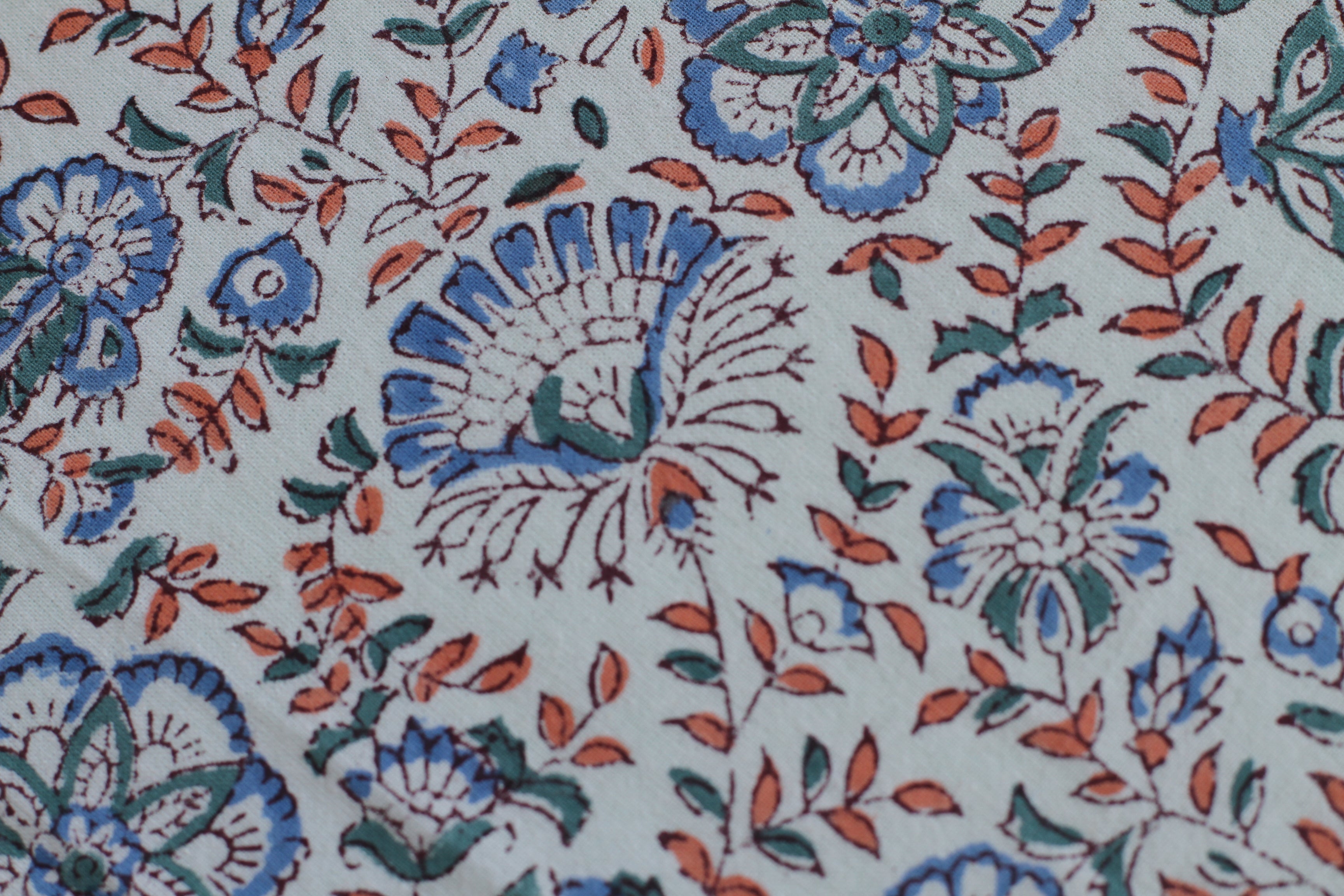 Blue Starflower Tablecloth