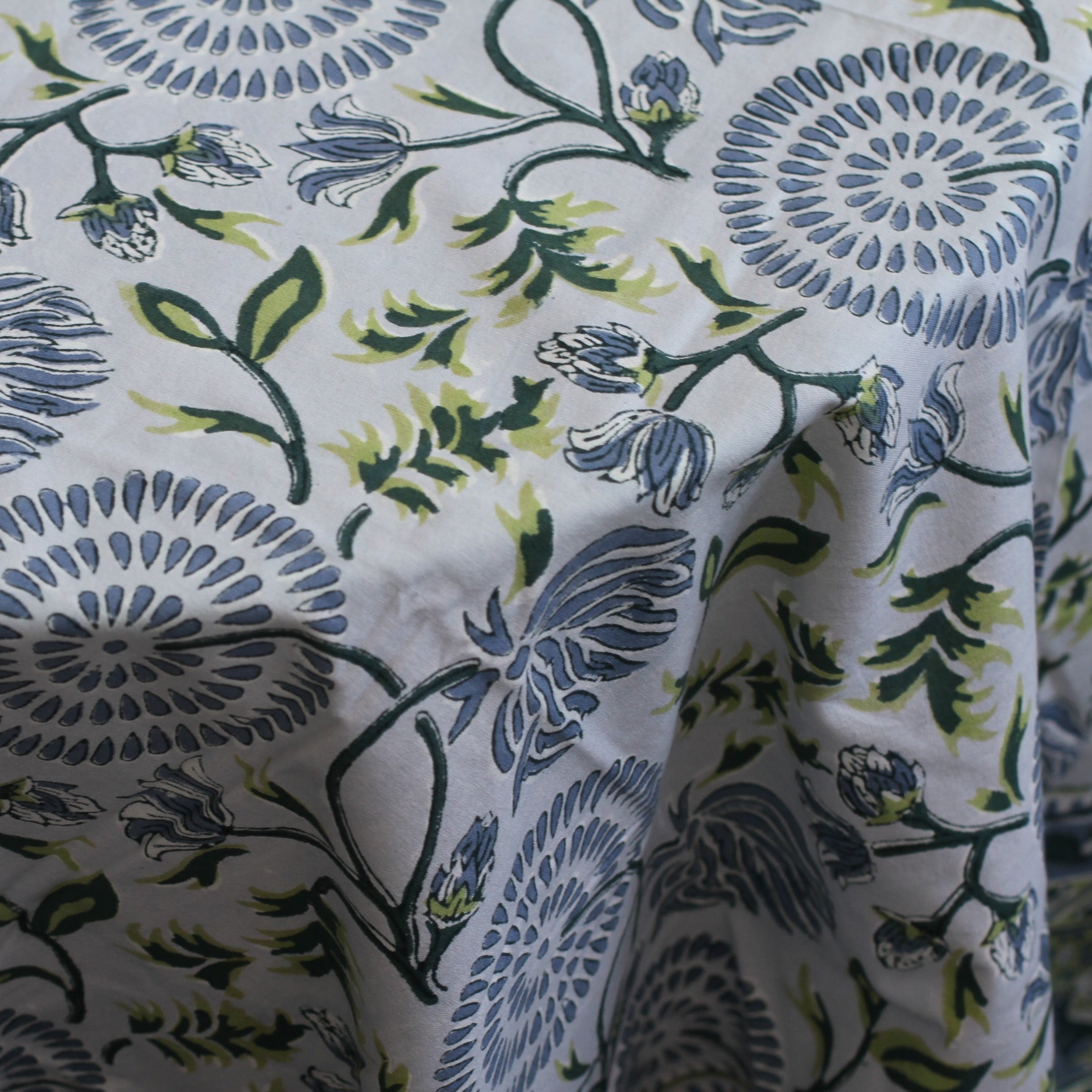 Maya Blue Tablecloth