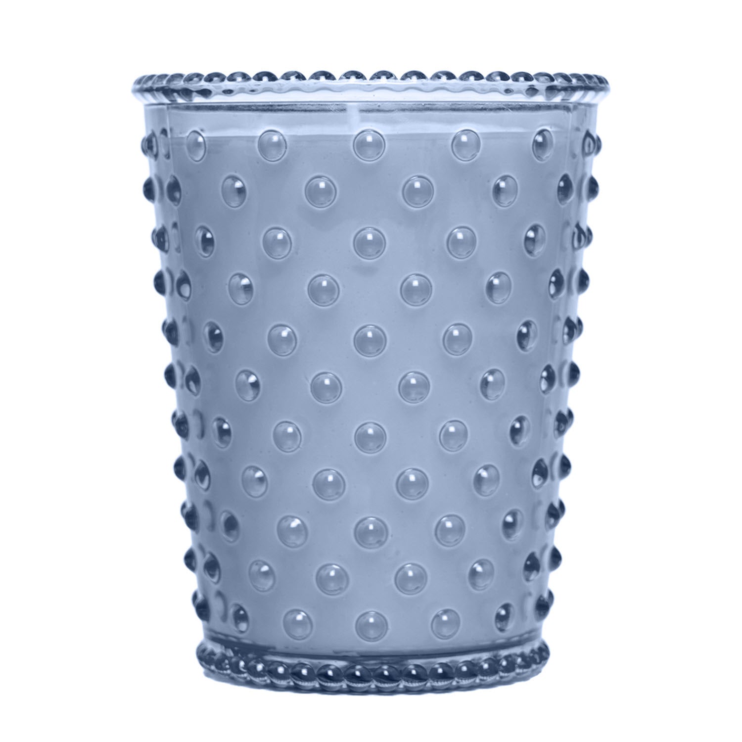 Indigo Denim Hobnail Candle