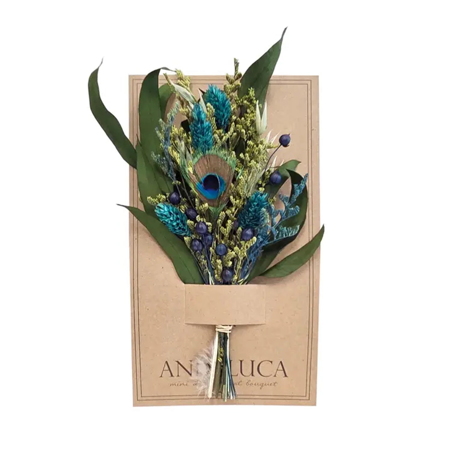 Joyous Peacock Mini Bouquet