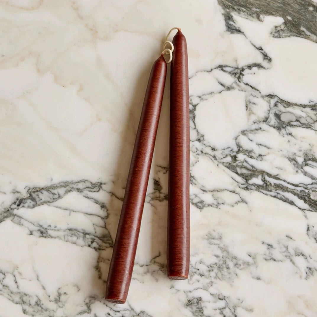 Paprika 10-Inch Taper Pair
