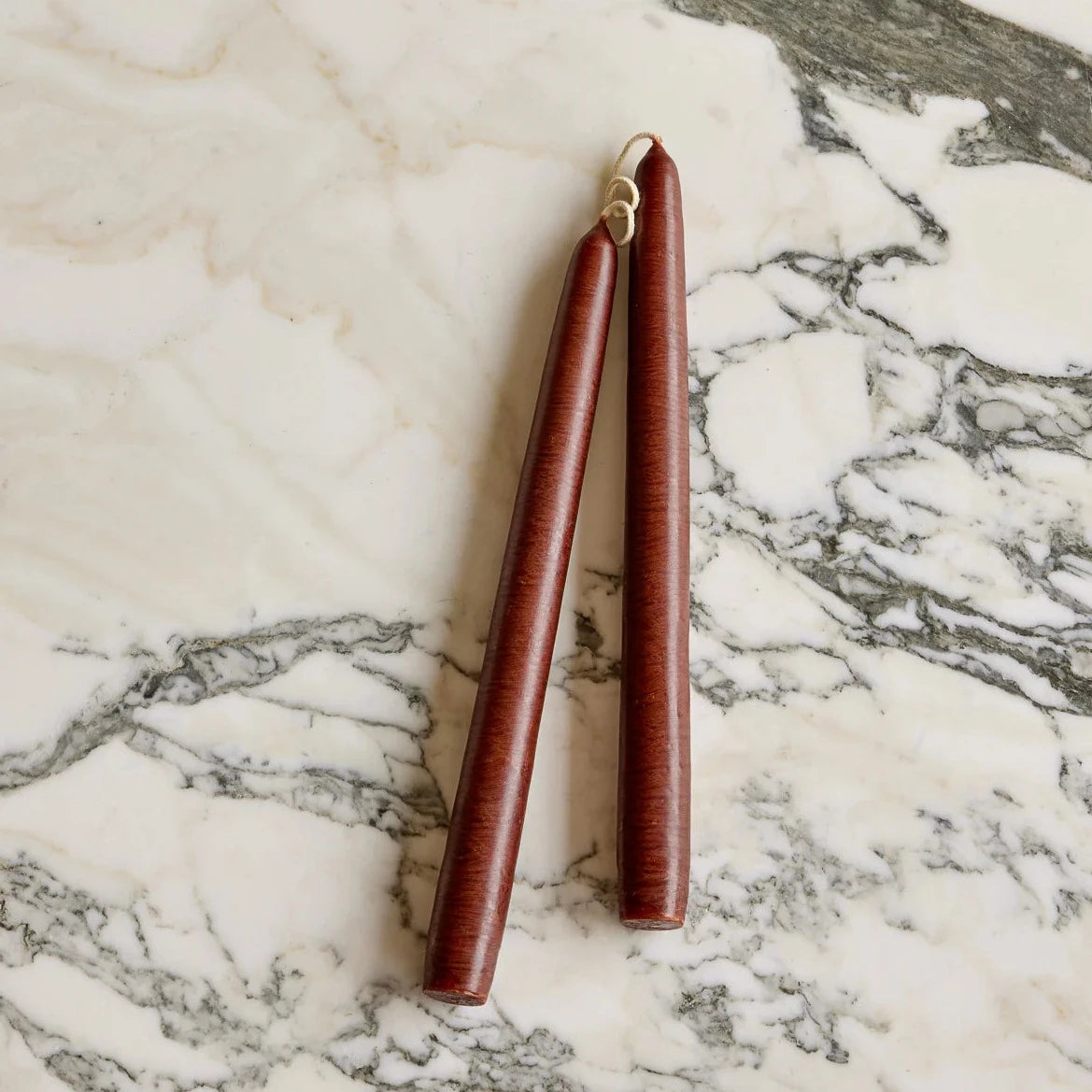 Terra Cotta 10-Inch Taper Pair