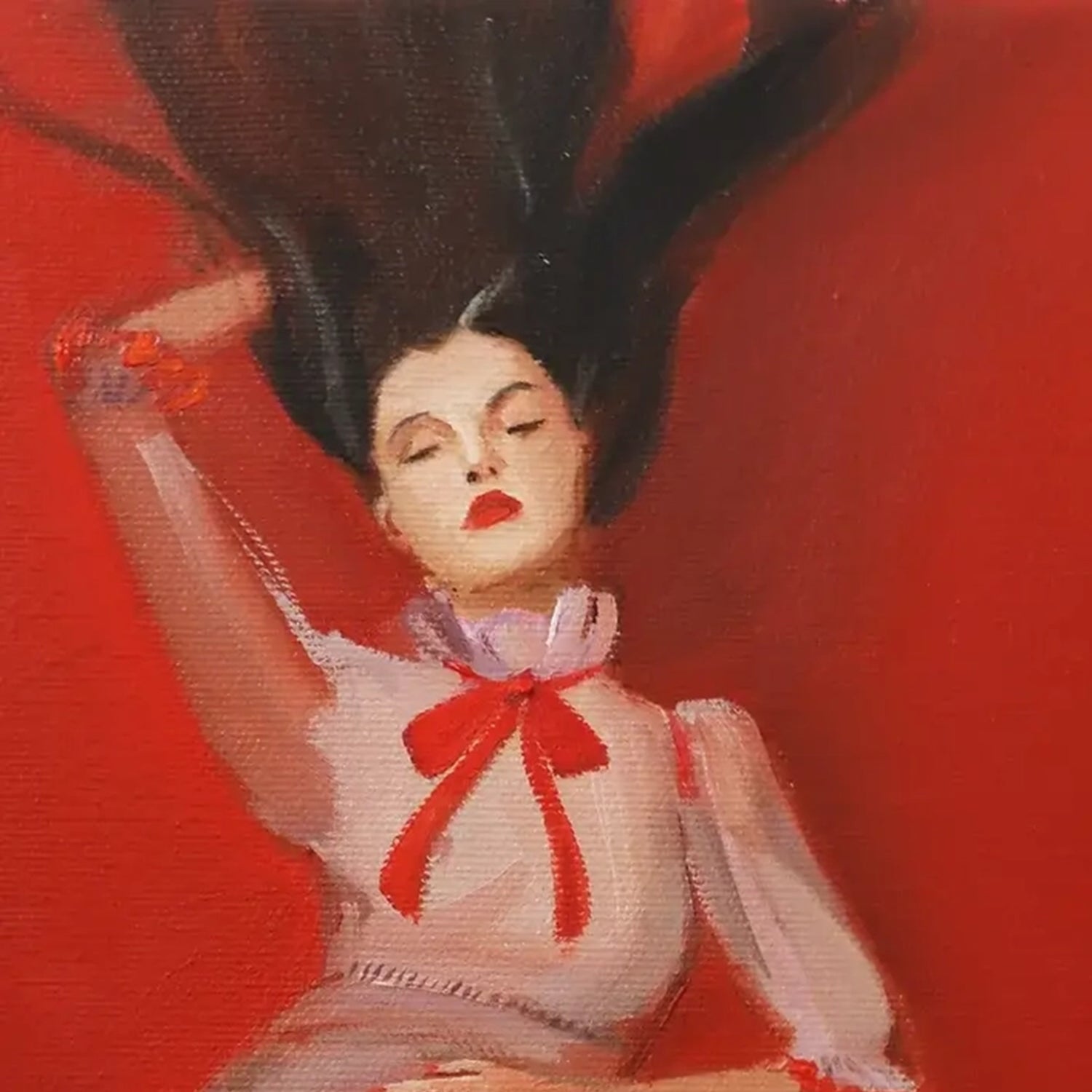 Licentious Lilacs Art Print